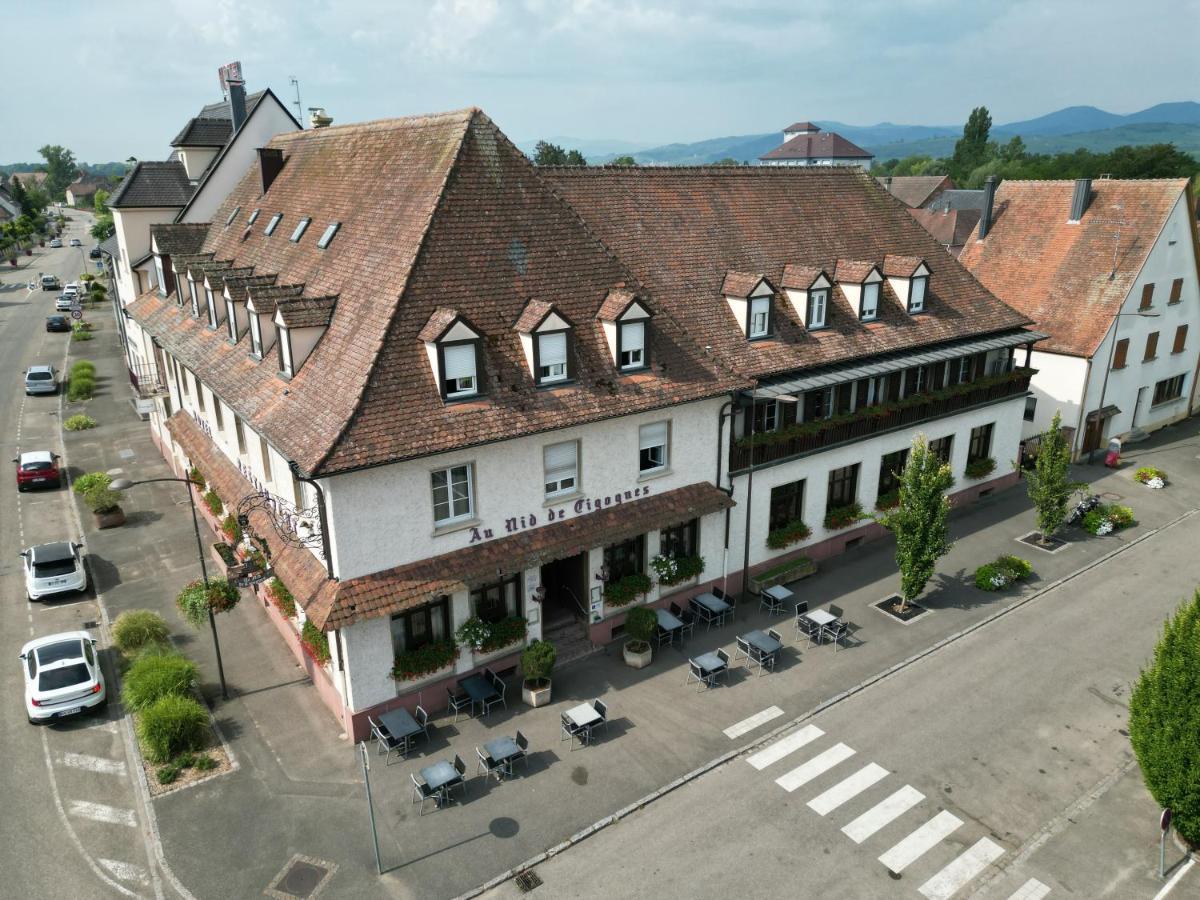 Hotel Au Nid De Cigognes Ostheim Exteriér fotografie