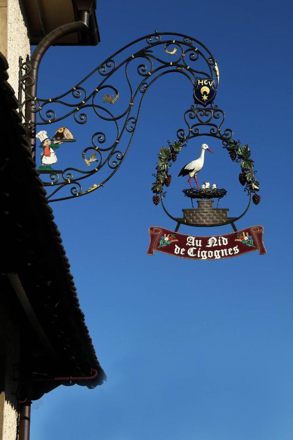 Hotel Au Nid De Cigognes Ostheim Exteriér fotografie