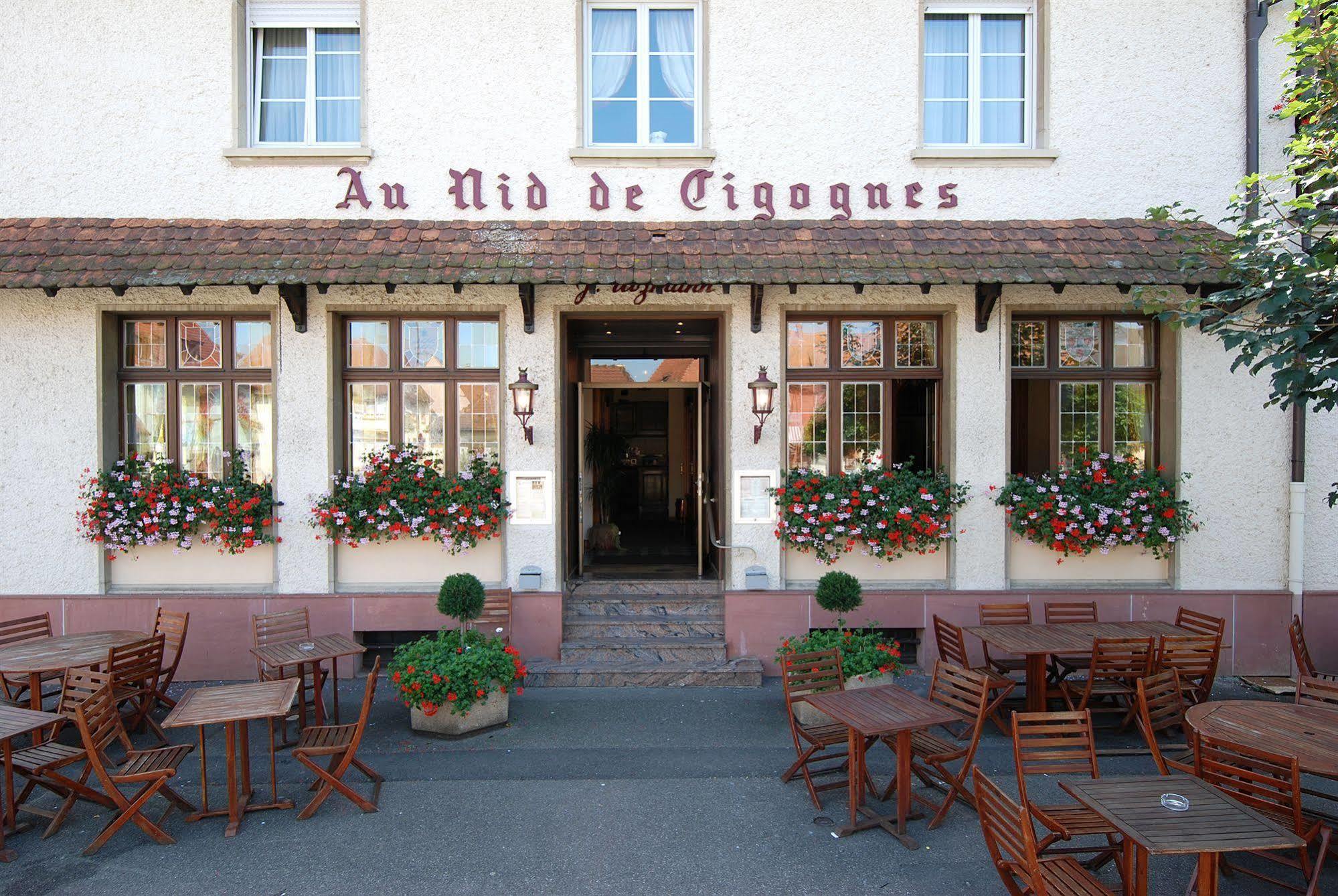 Hotel Au Nid De Cigognes Ostheim Exteriér fotografie