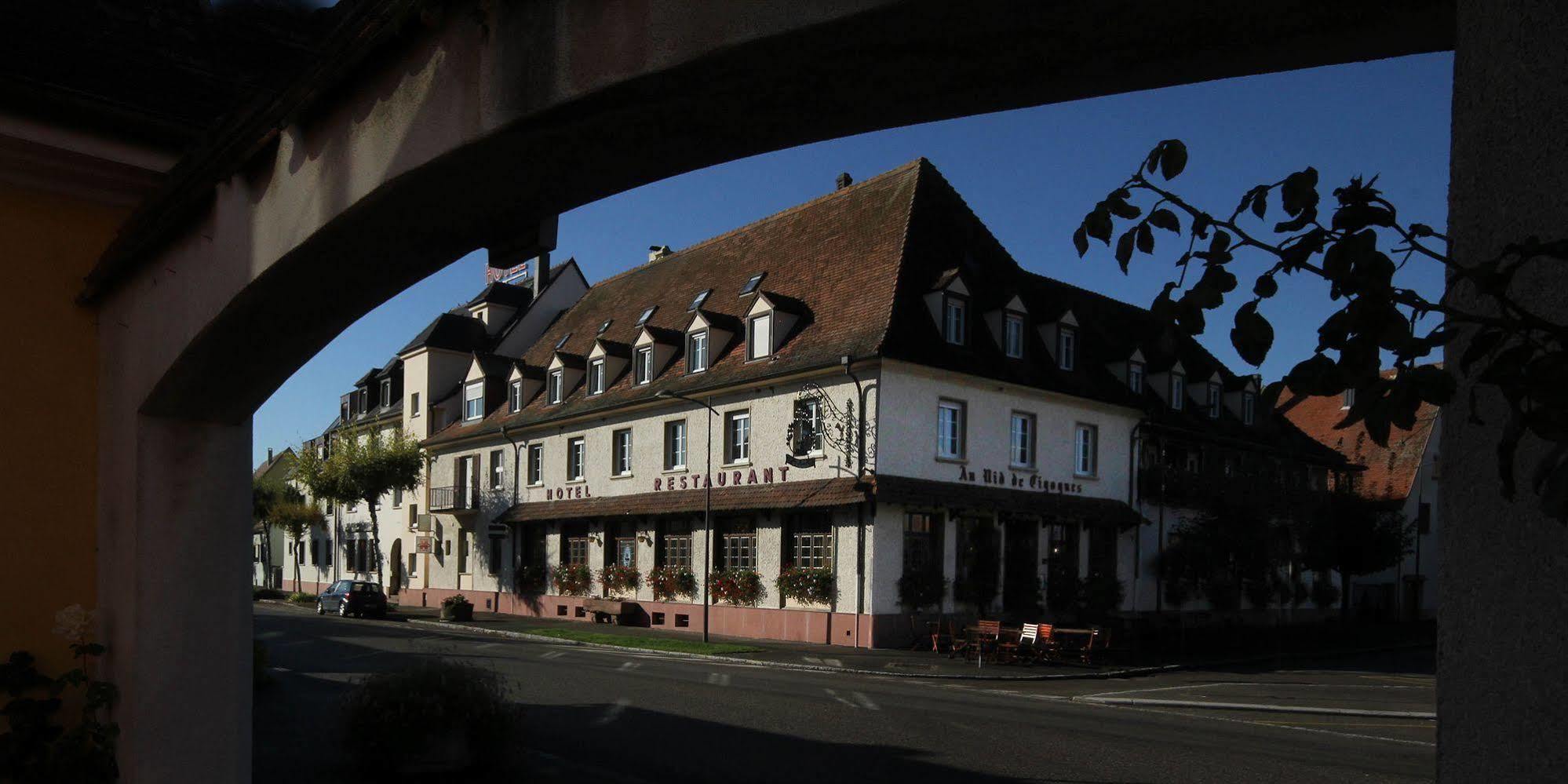 Hotel Au Nid De Cigognes Ostheim Exteriér fotografie